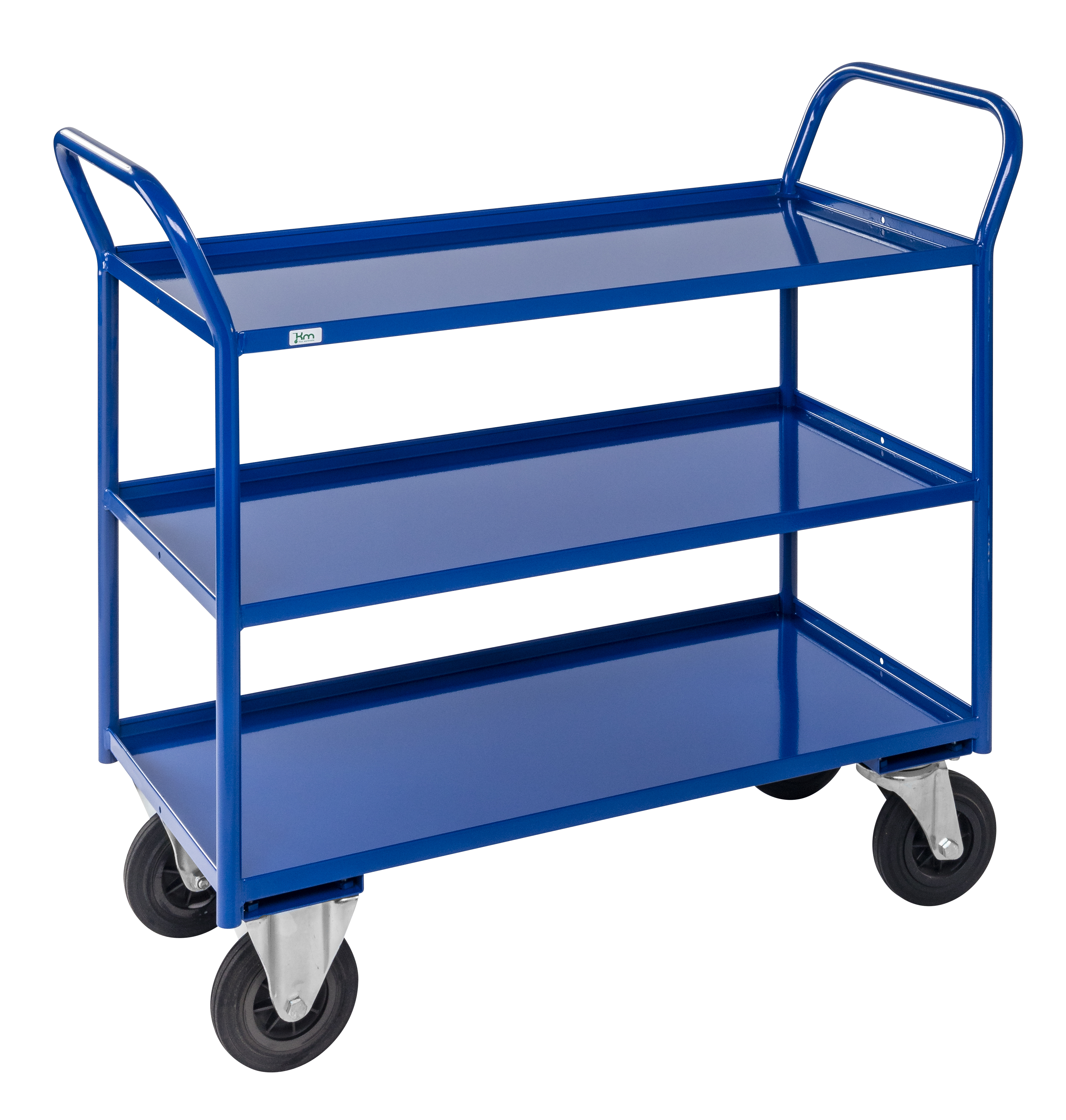 Shelf trolley 3 levels, fully welded KM4134-B