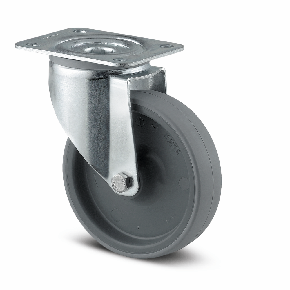 Nylon castors 3470UAR125P62