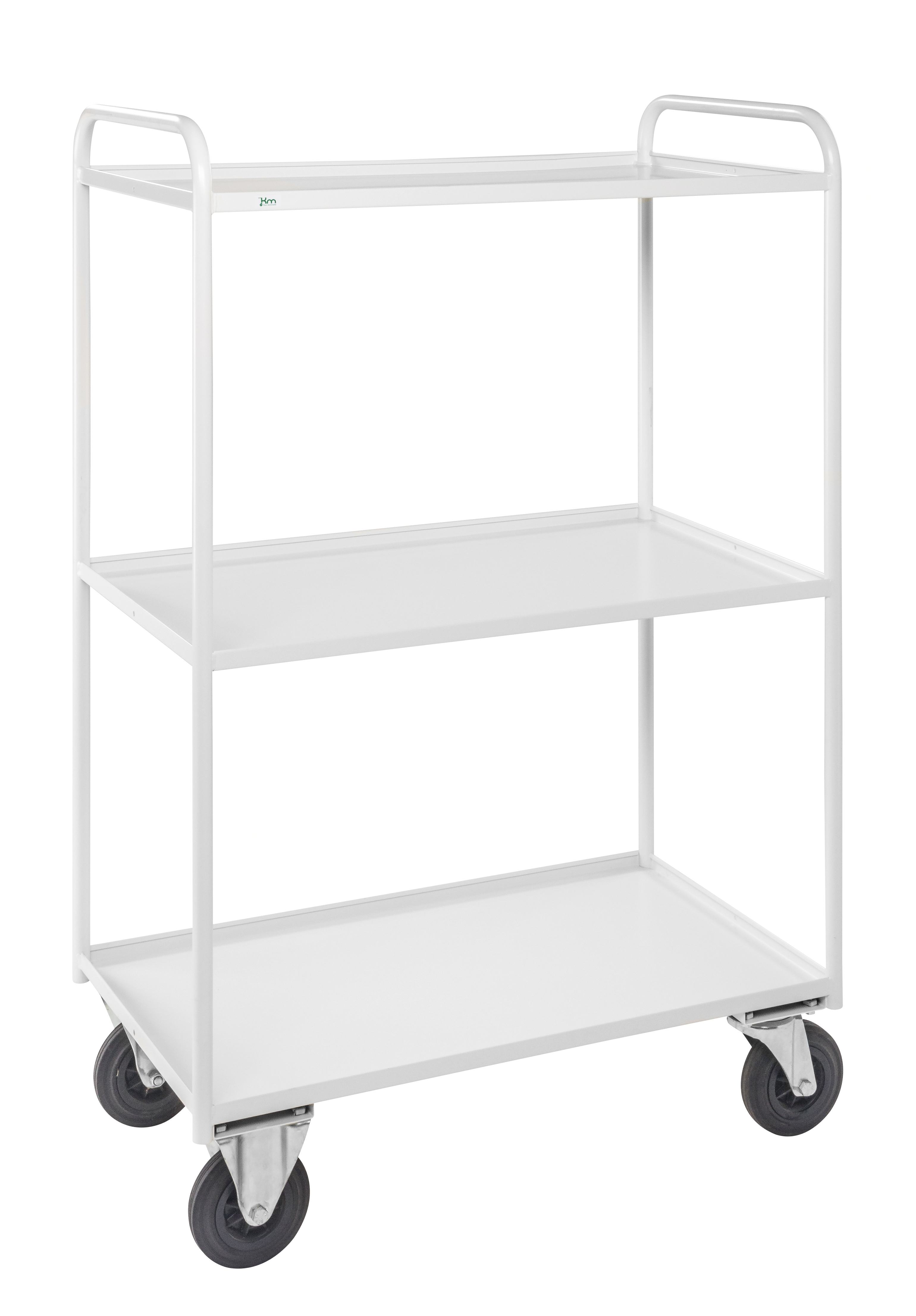 Shelf trolley 3 levels, fully welded KM4149