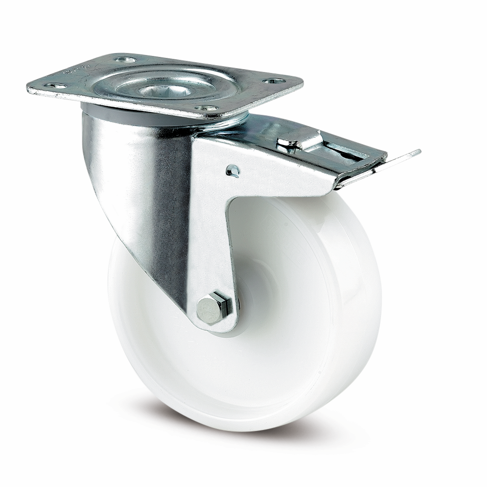 Nylon castors 3477POR125P62