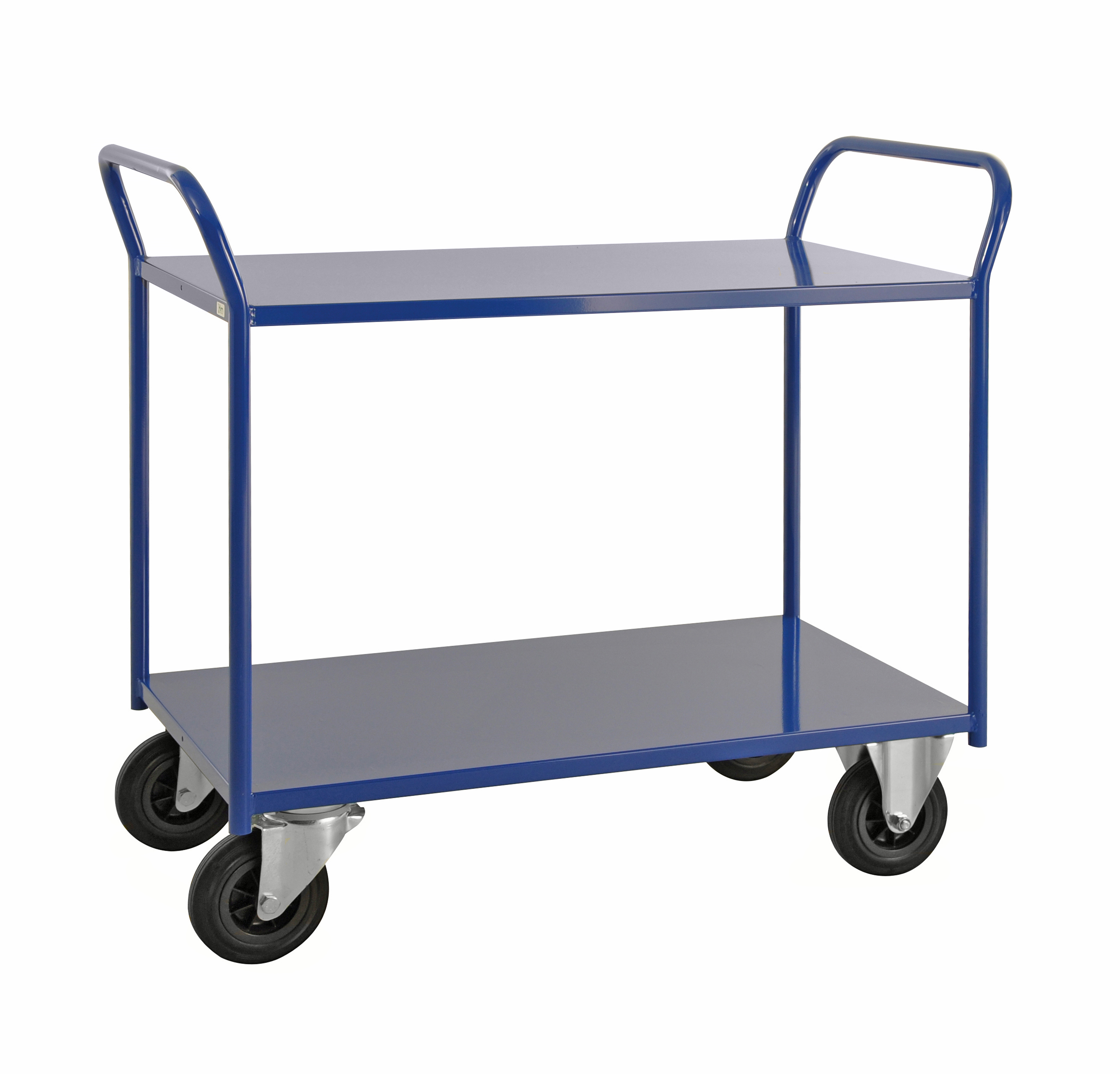 Shelf trolley 2 levels, fully welded KM4126-B