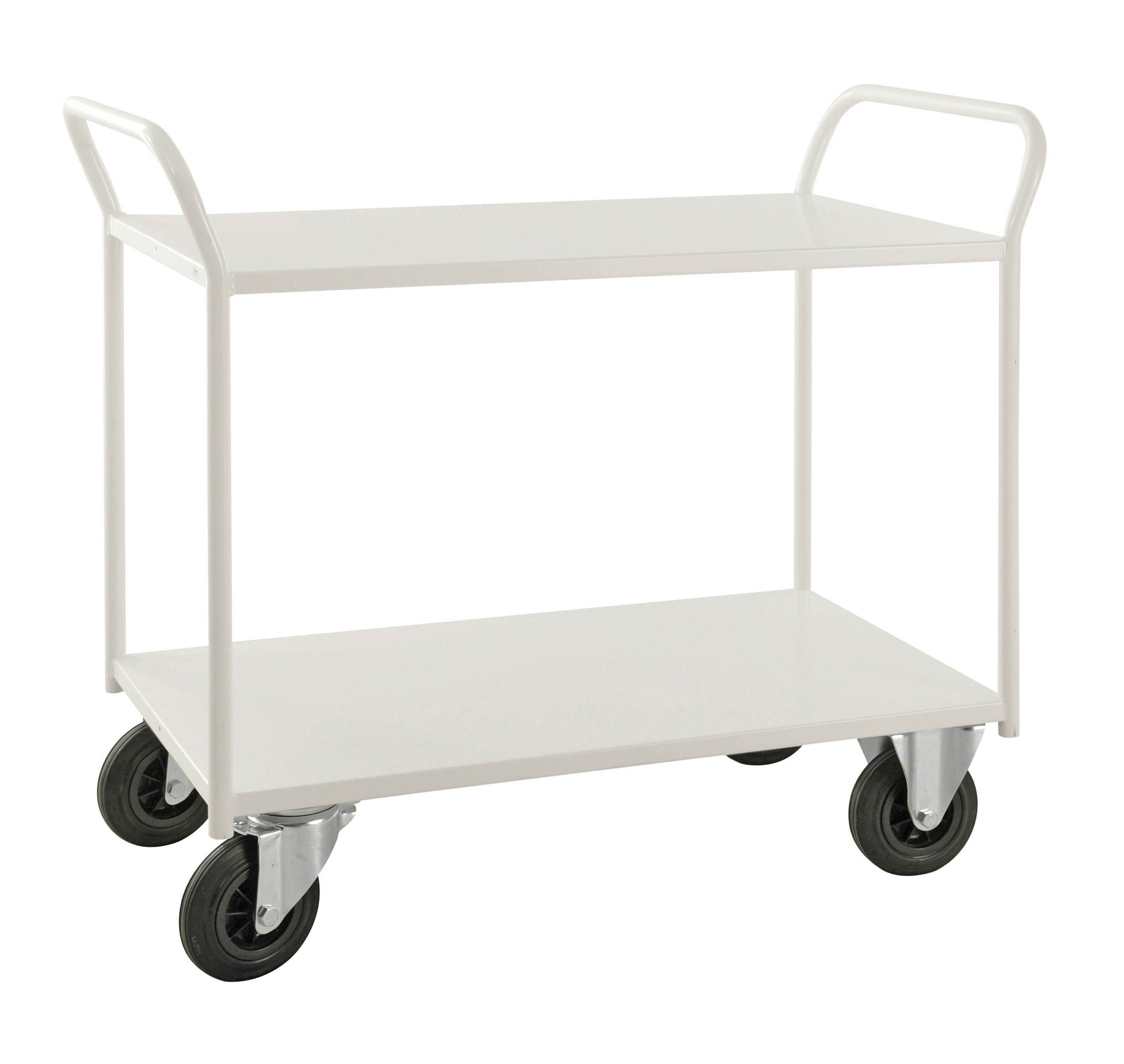 Shelf trolley 2 levels, fully welded KM4126