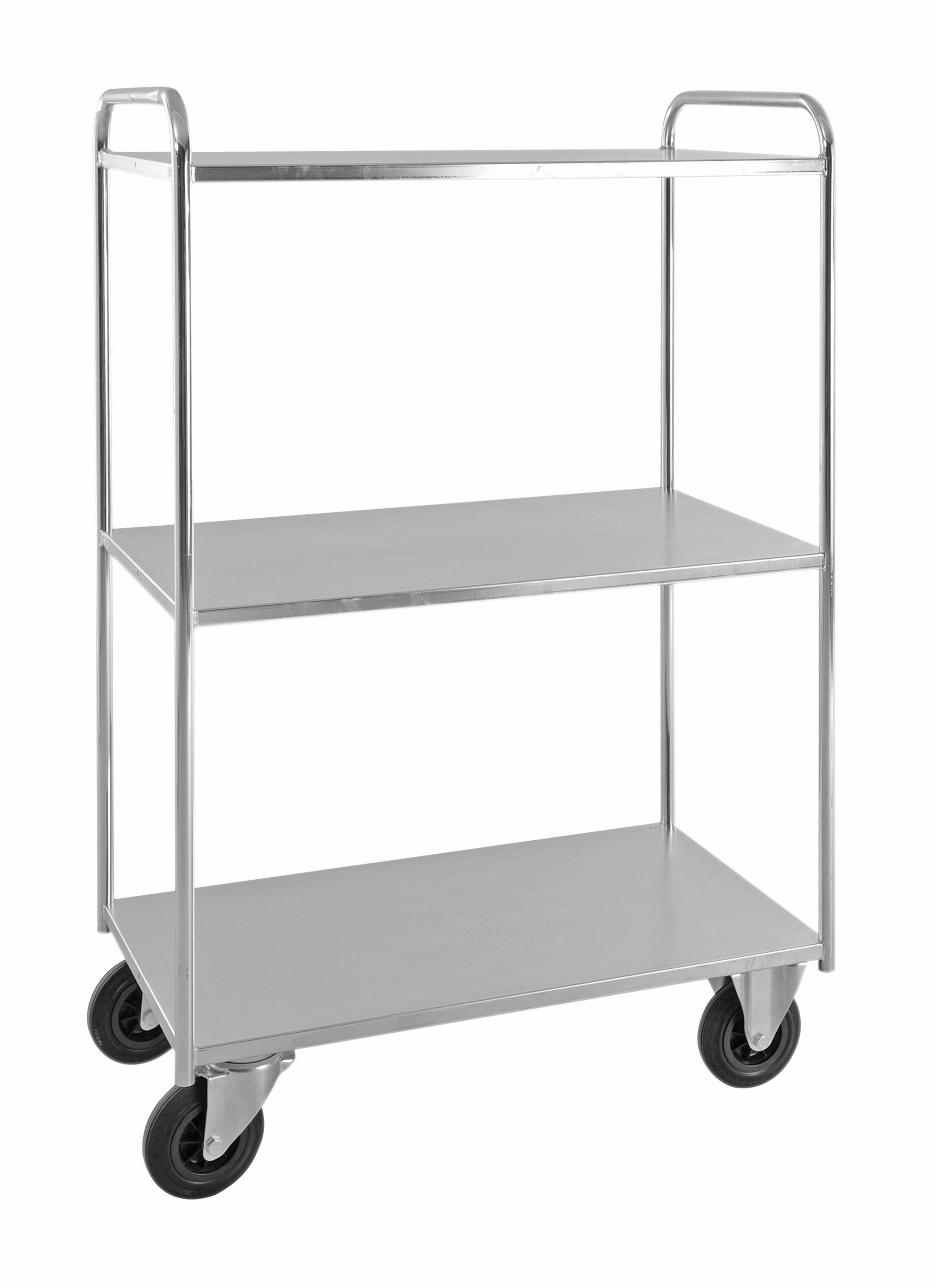 Shelf trolley 3 levels, fully welded KM4144-E