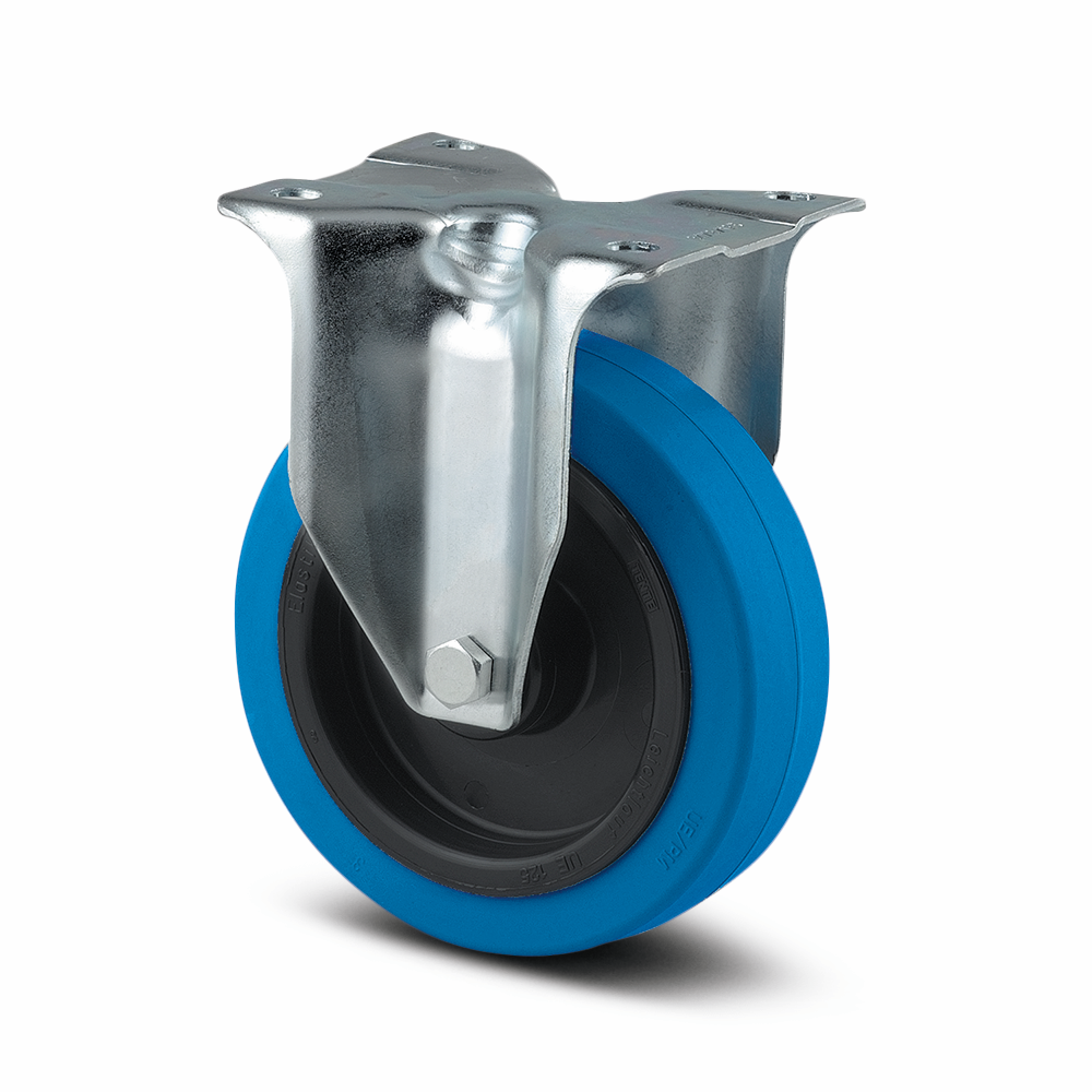 Elastic castors 3478UFR100P62BLA