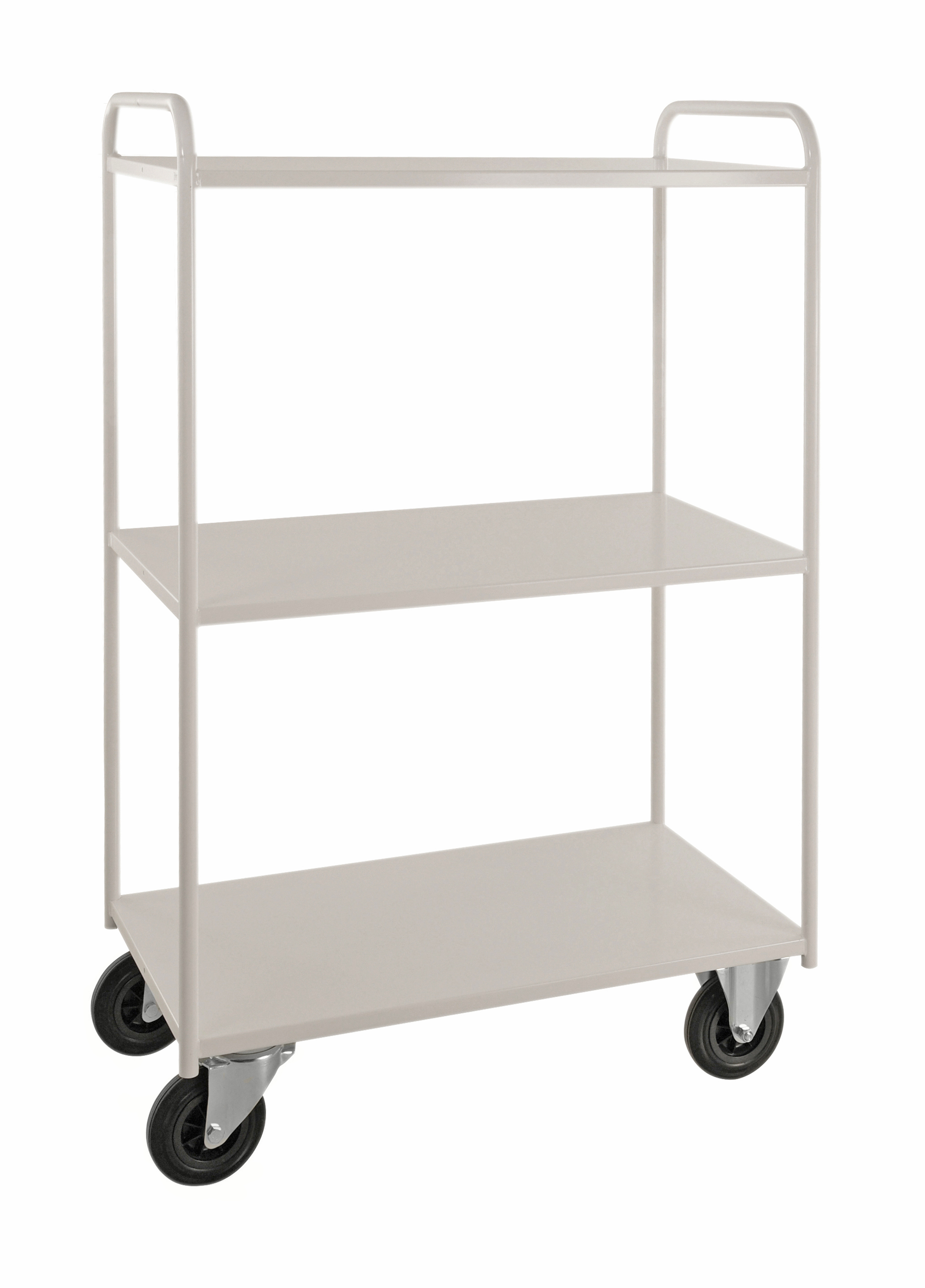 Shelf trolley 3 levels, fully welded KM4144