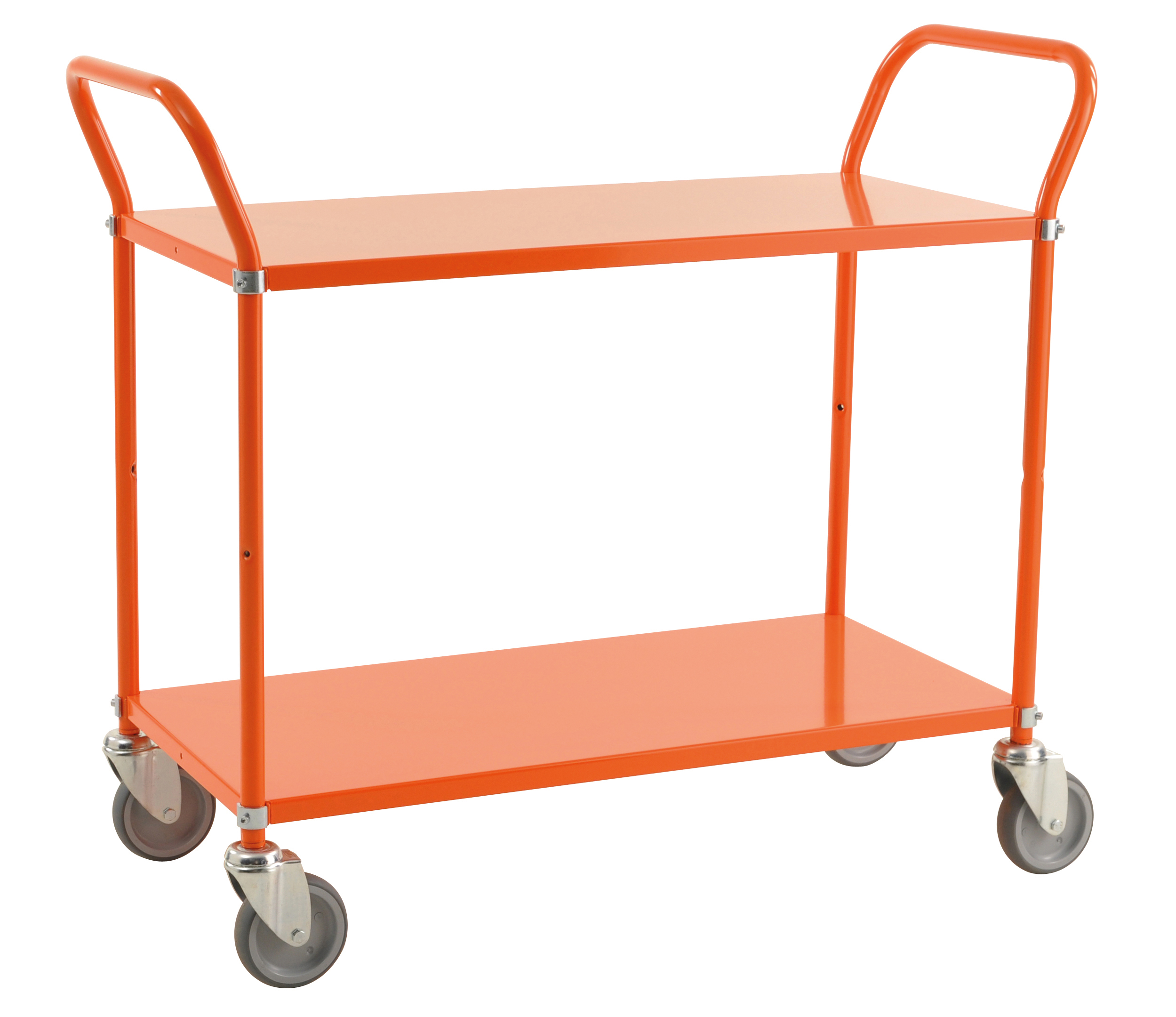 Chariot couleur 2 tablettes KM6105