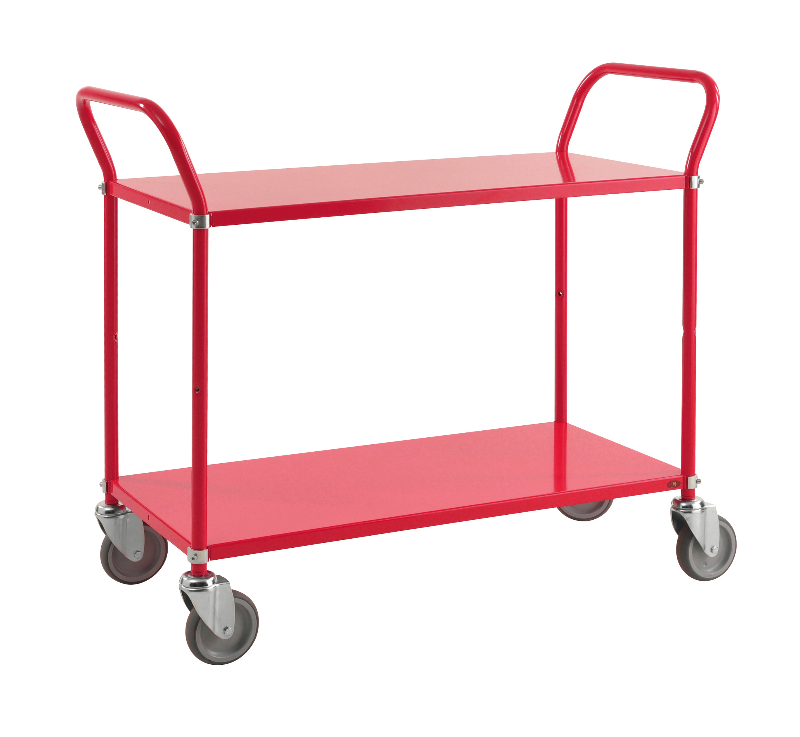 Chariot couleur 2 tablettes KM7105