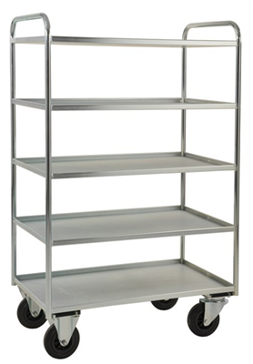 KM4150-EB | Shelf trolley 5 levels, fully welded
